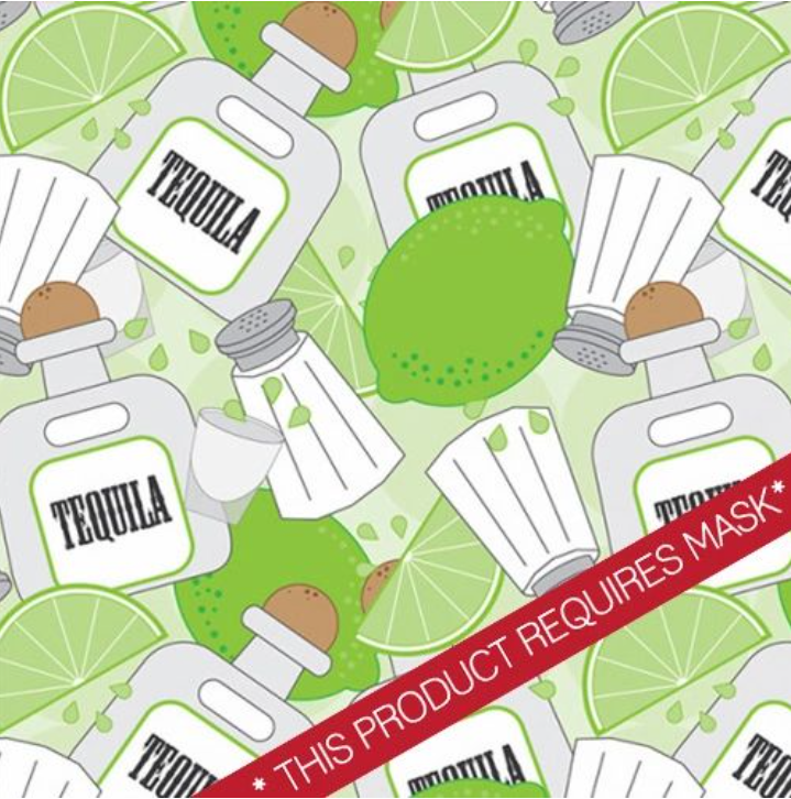 Tequila & Lime 12" Pattern Heat Transfer Vinyl / Siser Easy Patterns / Printed HTV