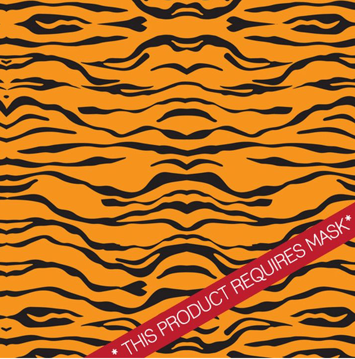 Printed Pattern Heat Transfer Vinyl - Tiger Stripes
