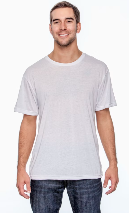 Sublivie Sublimation Tshirts - Unisex 100% Polyester Shirts