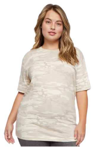 Natural Camo Print Adult T-shirt