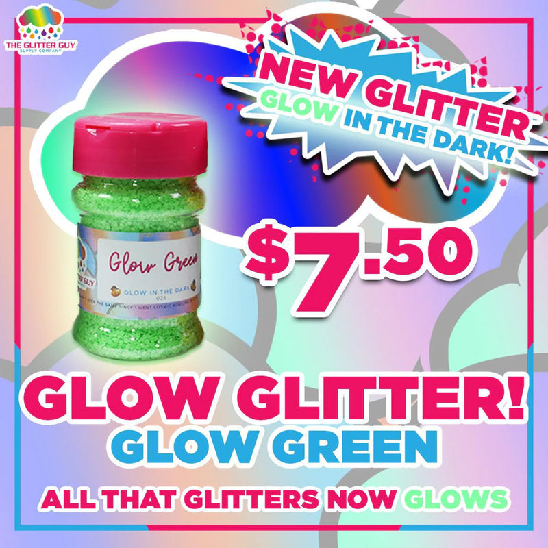 Glow Green - The Glitter Guy - Glow in the Dark