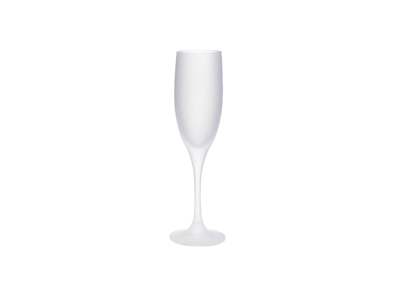 SUBLIMATION FROSTED 6OZ CHAMPAGNE GLASS - CHAMPAGNE FLUTE