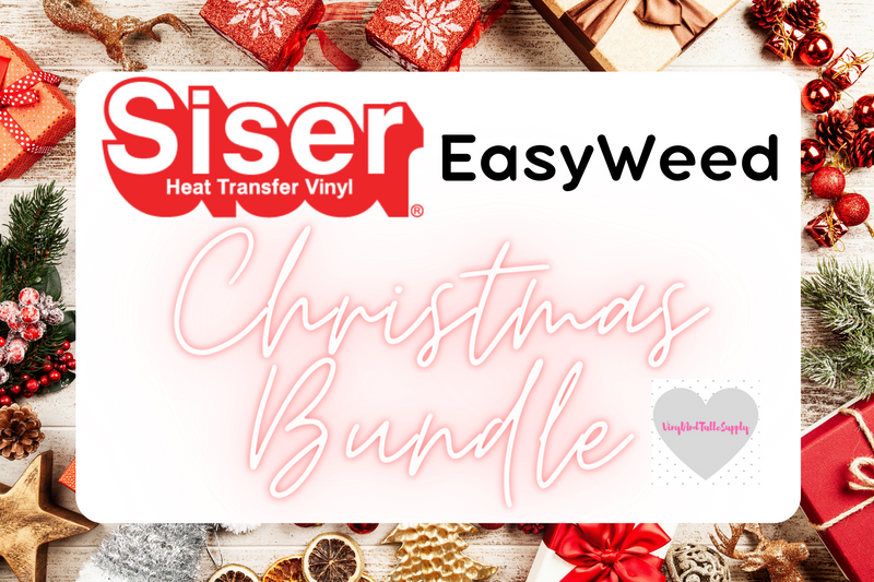 7 Pack Siser Easyweed HTV 12" x 12" - Christmas Bundle | Heat Transfer Vinyl