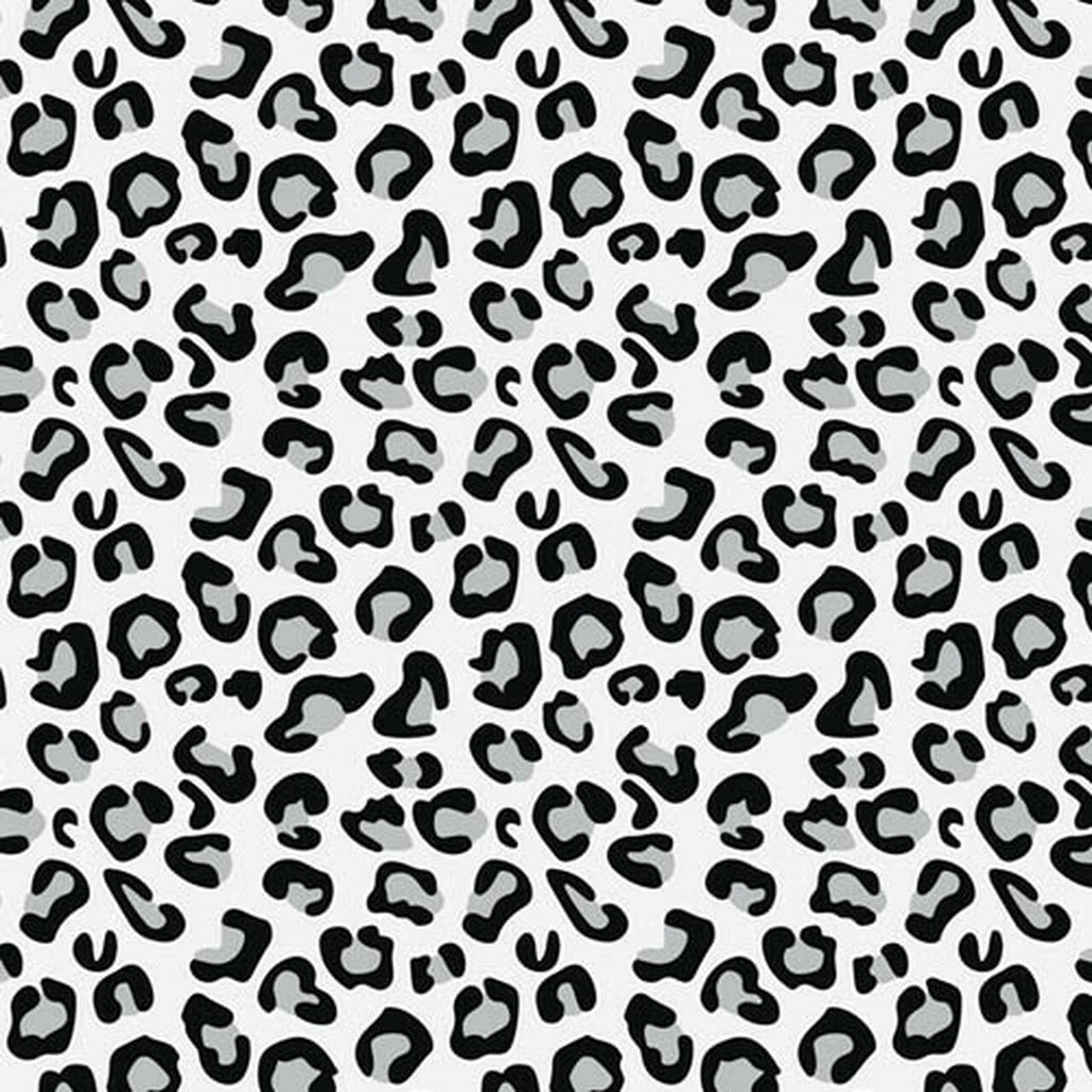 Pattern Permanent Vinyl- Snow Leopard - Permanent Vinyl / Printed Perm