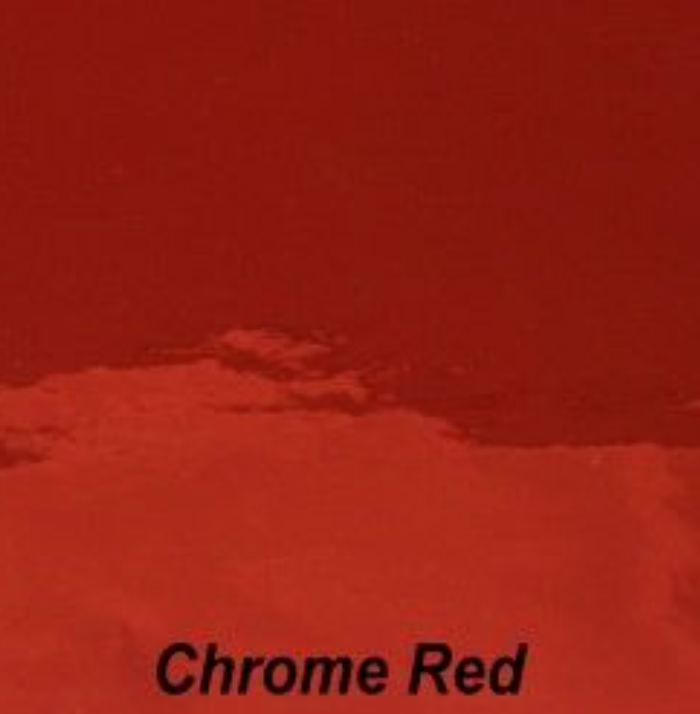 Chrome Red | Adhesive Permanent Vinyl | Foil Vinyl
