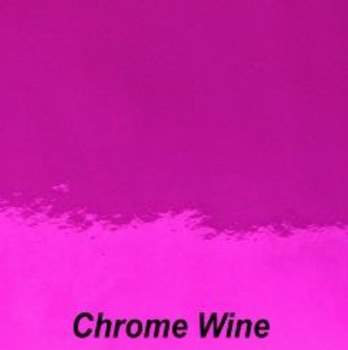 Chrome Wine | Adhesive Permanent Vinyl | Foil Vinyl
