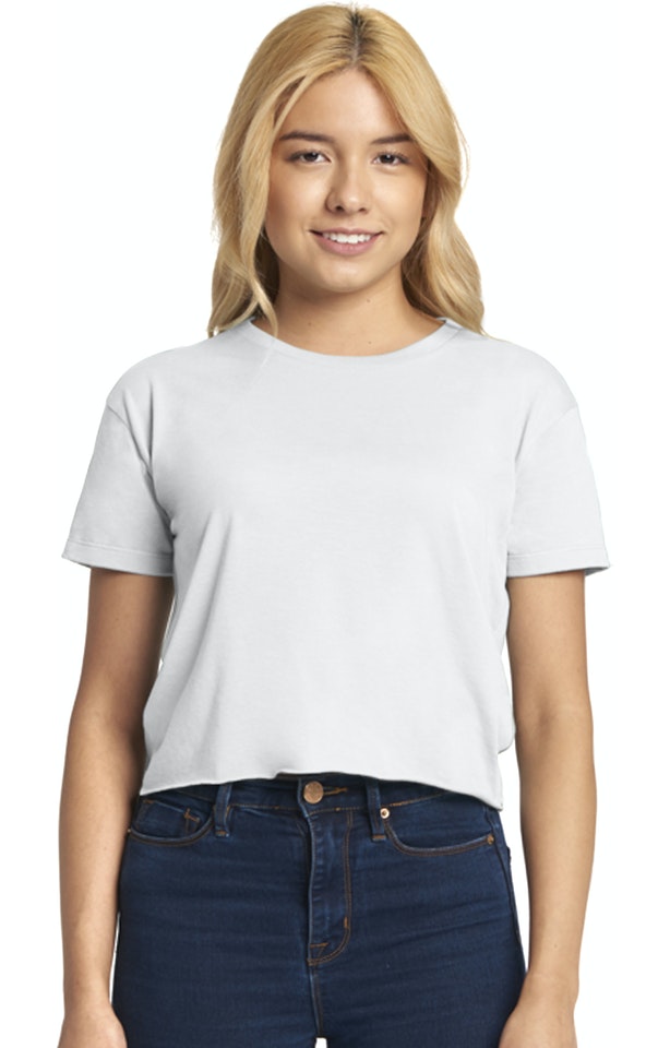 White Ladies' Festival Cali Crop T-Shirt