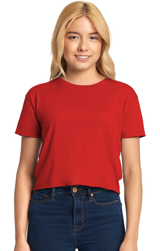 Red Ladies' Festival Cali Crop T-Shirt