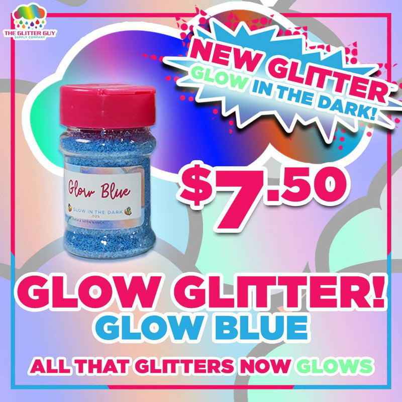 Glow Blue - The Glitter Guy - Glow in the Dark