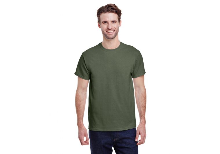 Military Green Gildan Adult Unisex Heavy Cotton™ 5.3 oz. T-Shirt