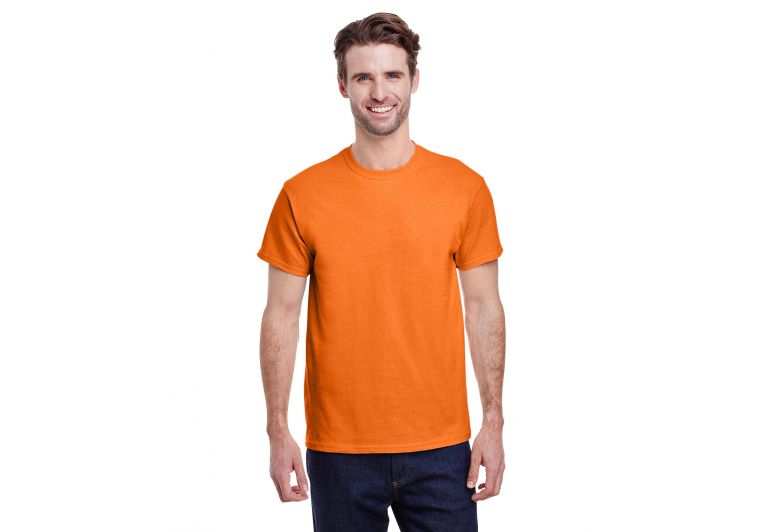 Safety Orange Gildan Adult Unisex Heavy Cotton™ 5.3 oz. T-Shirt