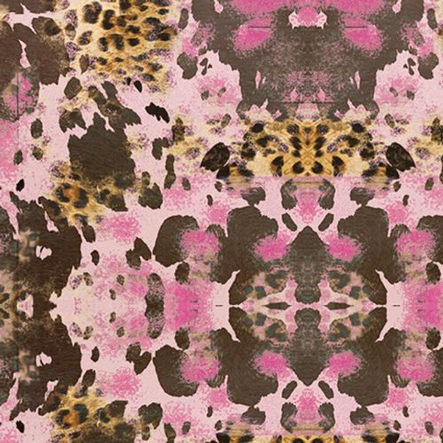 Printed Pattern Heat Transfer Vinyl - Pink Cow Hyde