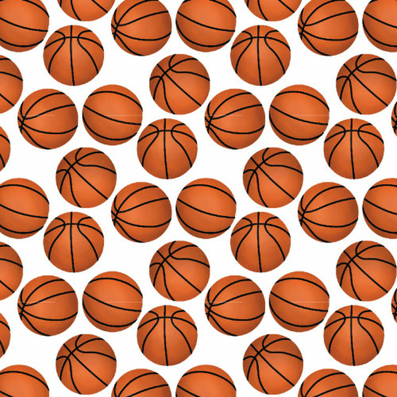 Permanent Vinyl -3D Basketball  - Permanent Vinyl / Printed Permanent Vinyl