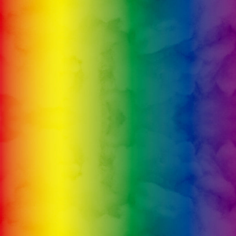Printed Adhesive Vinyl | Pattern Permanent Vinyl - Rainbow Ombre