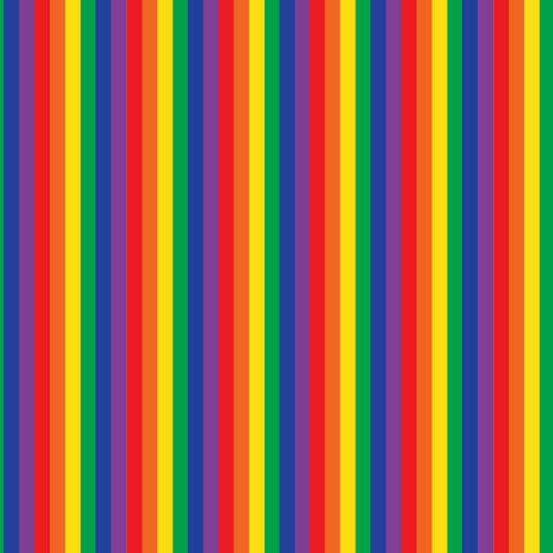 Pattern Permanent Vinyl-  Stripes Rainbow Pride  - Permanent Vinyl / Printed Permanent Vinyl