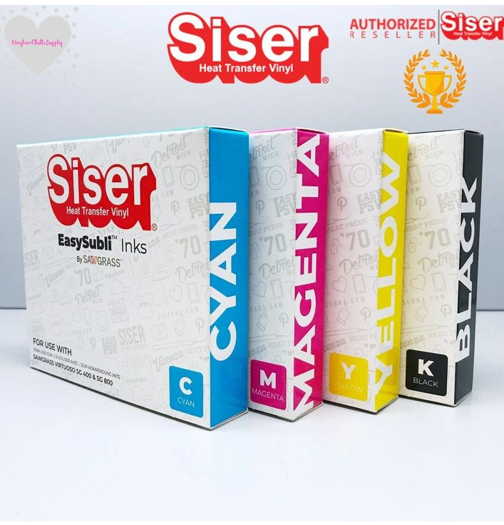 Siser Easy Subli Ink - SG400/SG800 - K- Black - ml / Siser Sawgrass Ink / Subli Ink