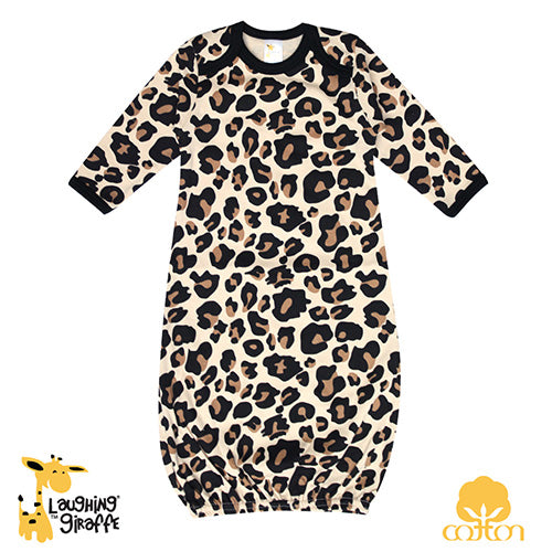 Baby Sleeping Gown – Leopard