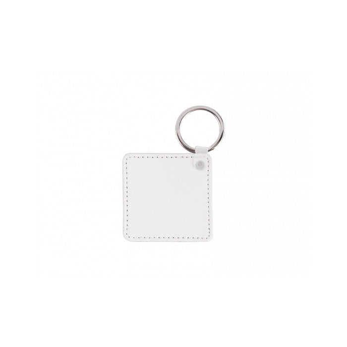 FAUX LEATHER SUBLIMATION KEYCHAIN