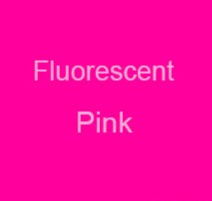 Fluorescent Pink Permanent Adhesive Vinyl