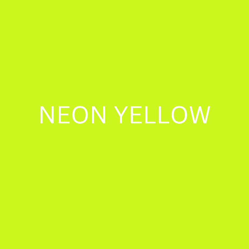 3D Super Puff Heat Transfer Vinyl - Neon Yellow