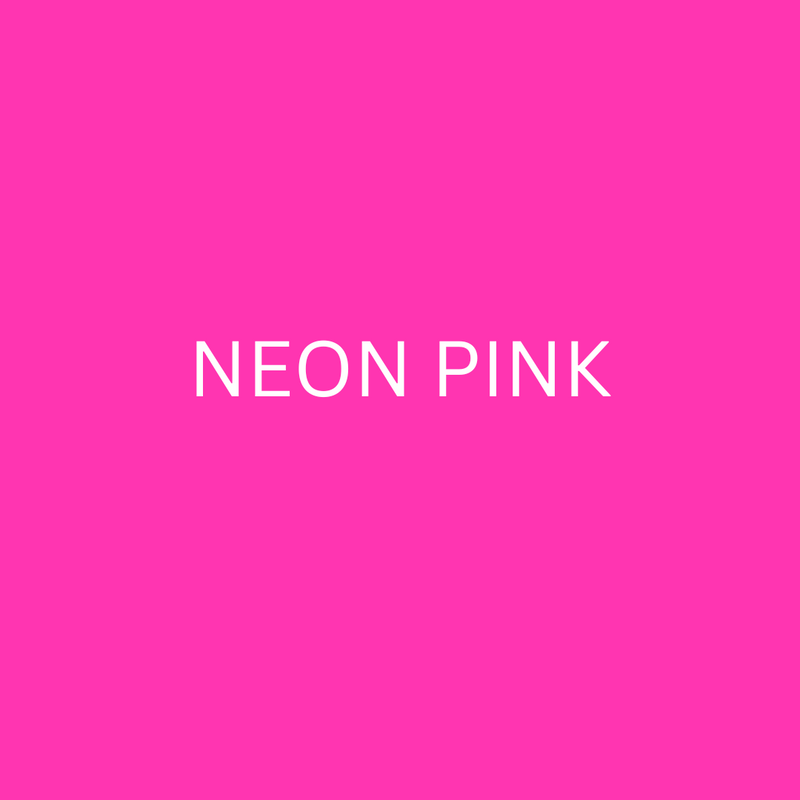 3D Super Puff Heat Transfer Vinyl - Neon Pink