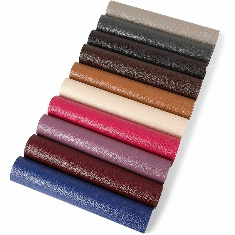 Faux Leather Fabric Sheets 8 x 13.5 in