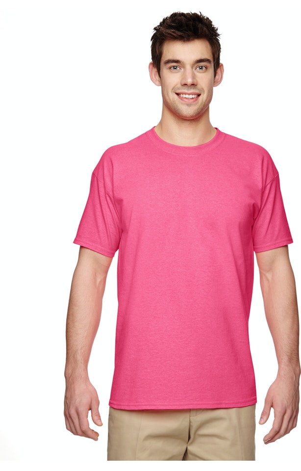 Safety Pink Gildan Adult Unisex Heavy Cotton™ 5.3 oz. T-Shirt