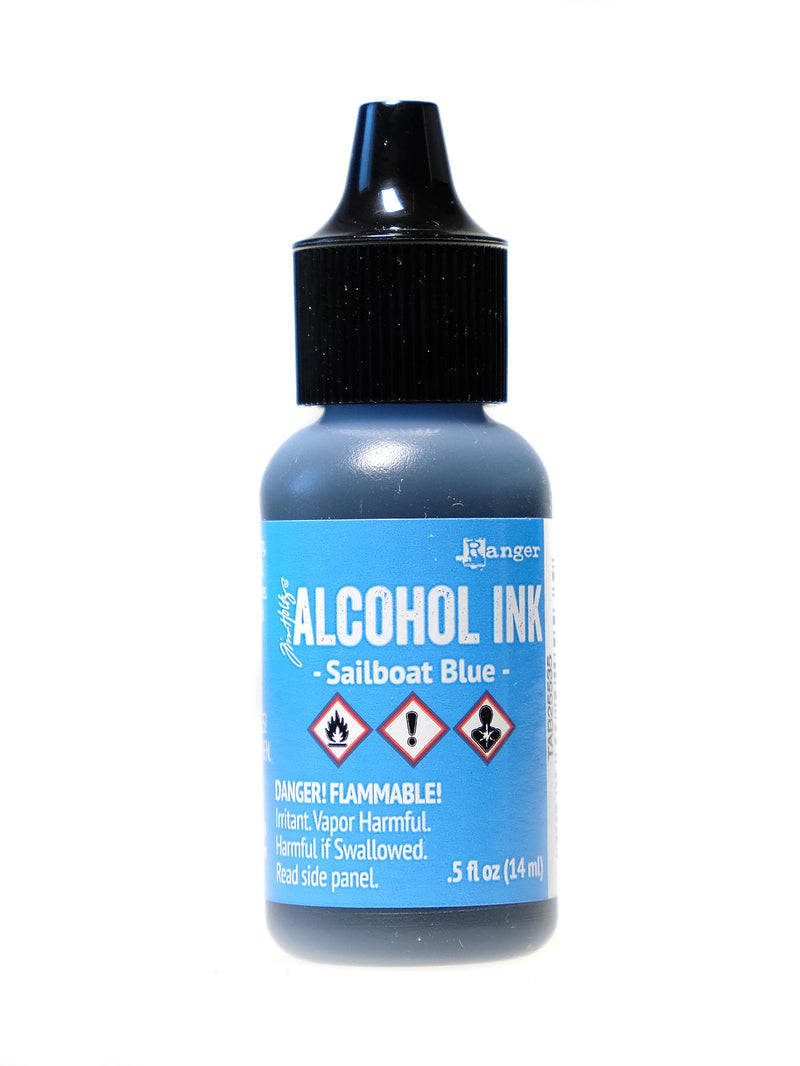 Tim Holtz® Alcohol Ink Sailboat Blue, 0.5oz