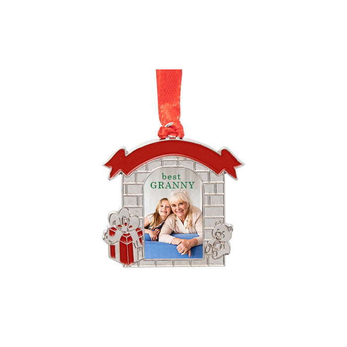SUBLIMATION METAL HOLIDAY MANTEL ORNAMENT