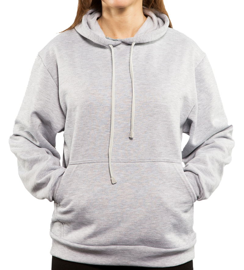 Gray Sublimation Vapor Adult Hoodie | Pull Over