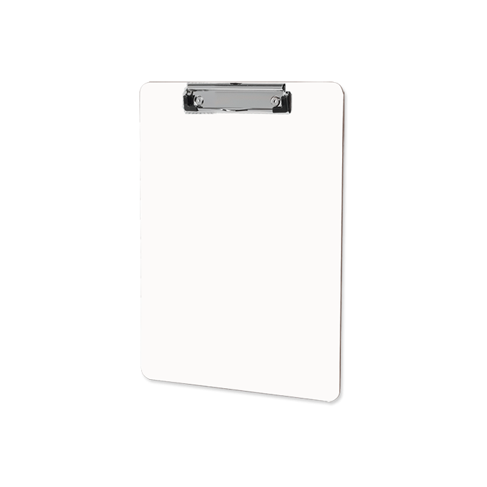 SUBLIMATION 9 X 12-1/2 2-SIDED CLIPBOARD WITH FLAT CLIP